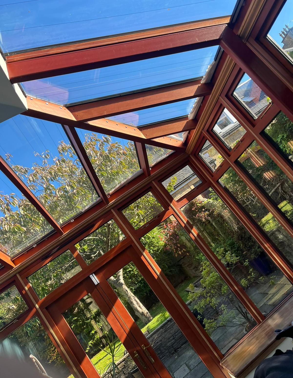 Conservatory roof timberwork